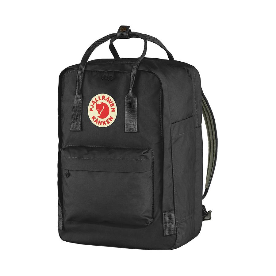 Fjallraven Kanken 15" Laptop Backpack Black Black