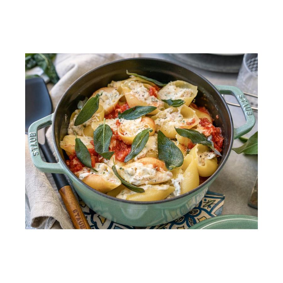 Staub 24cm (3.8L) Round Cocotte Sage Sage