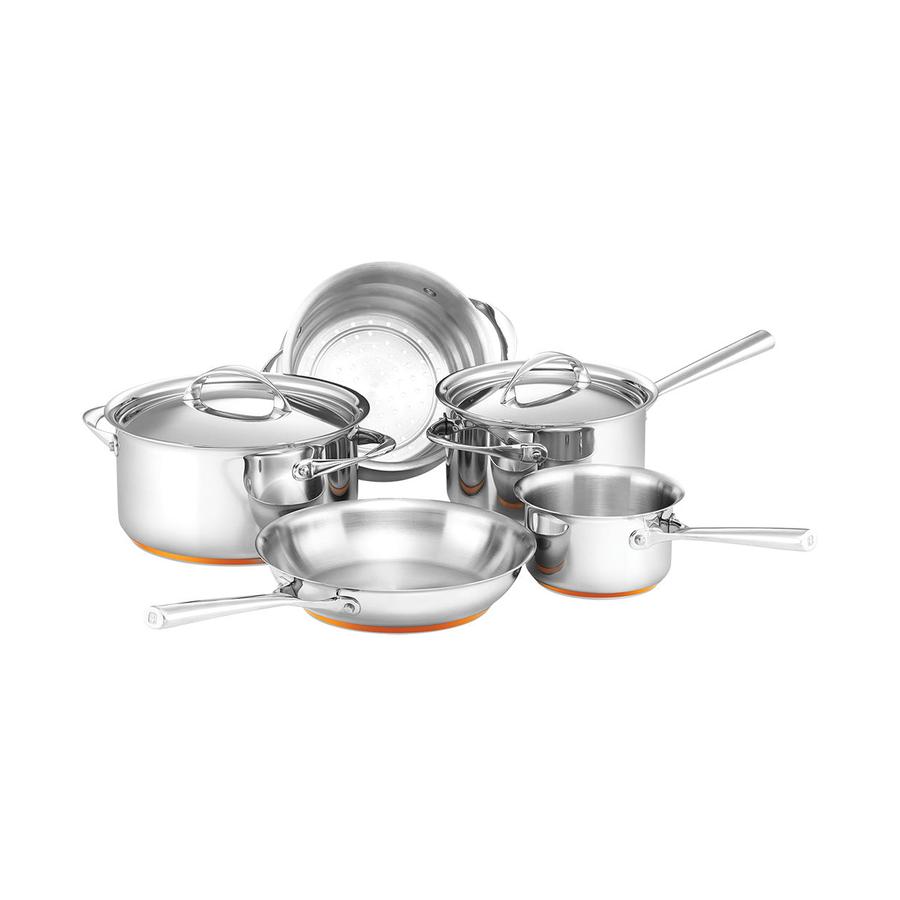 Essteele Per Vita 5 Piece Cookware Set Stainless Steel Stainless Steel