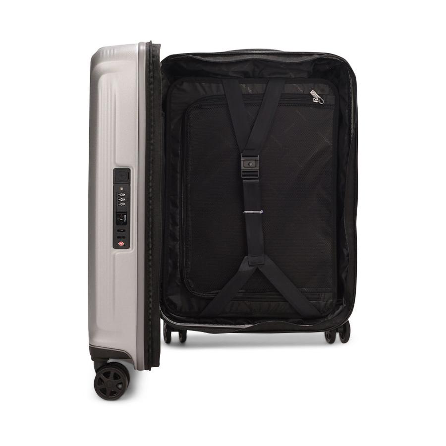 Samsonite Nuon 55cm Hardside USB Carry-On Suitcase Matte Silver Matte Silver