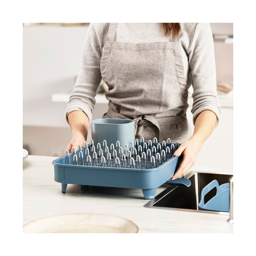 Joseph Joseph Extend Expandable Dish Drainer Sky Blue Sky Blue