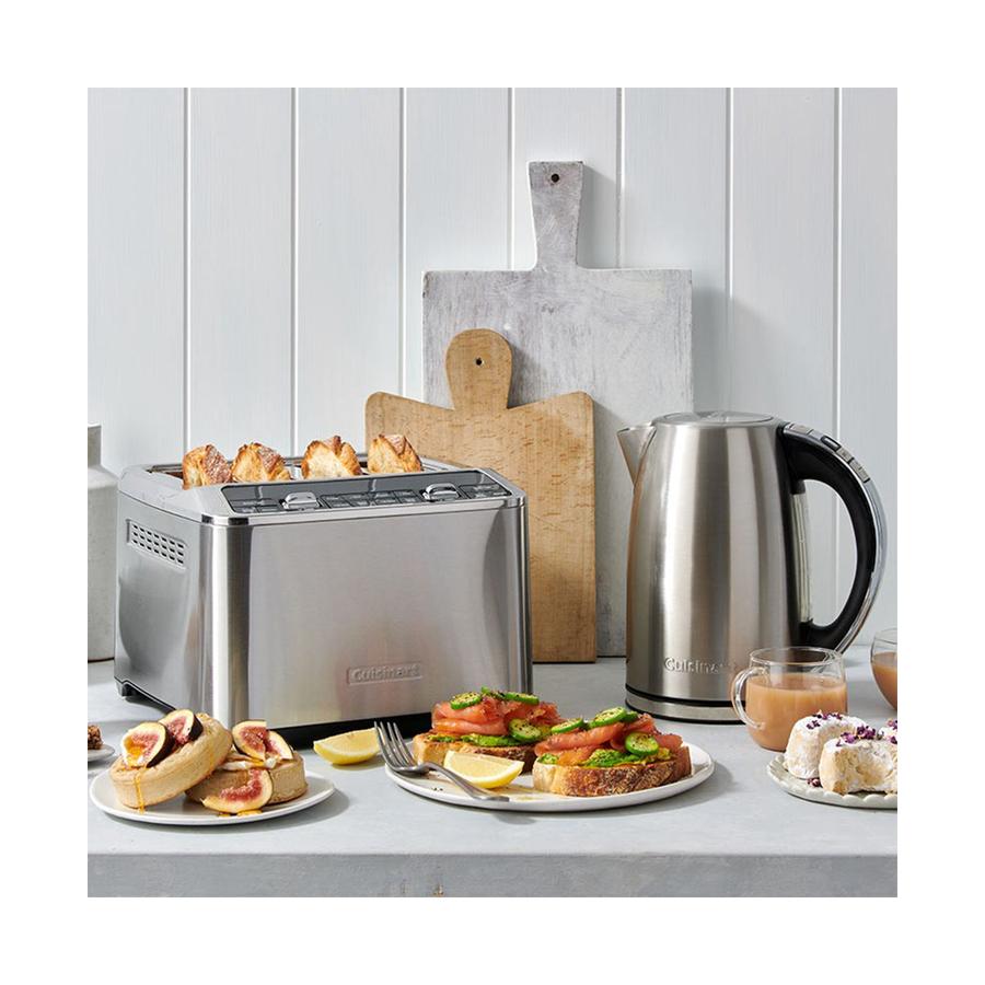 Cuisinart Signature Automated Digital 4 Slice Toaster Stainless Steel Stainless Steel