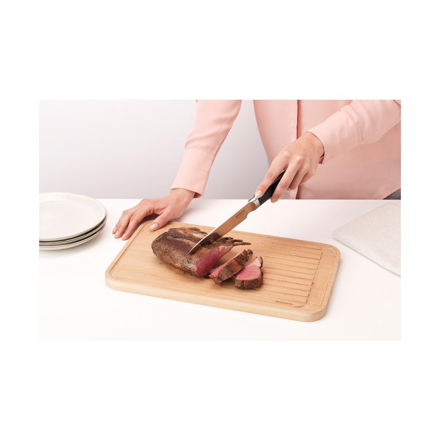 Brabantia Profile Carving Knife - Slice & Dice Black Black