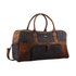 Pierre Cardin Raven Canvas Overnight Duffle Bag Black