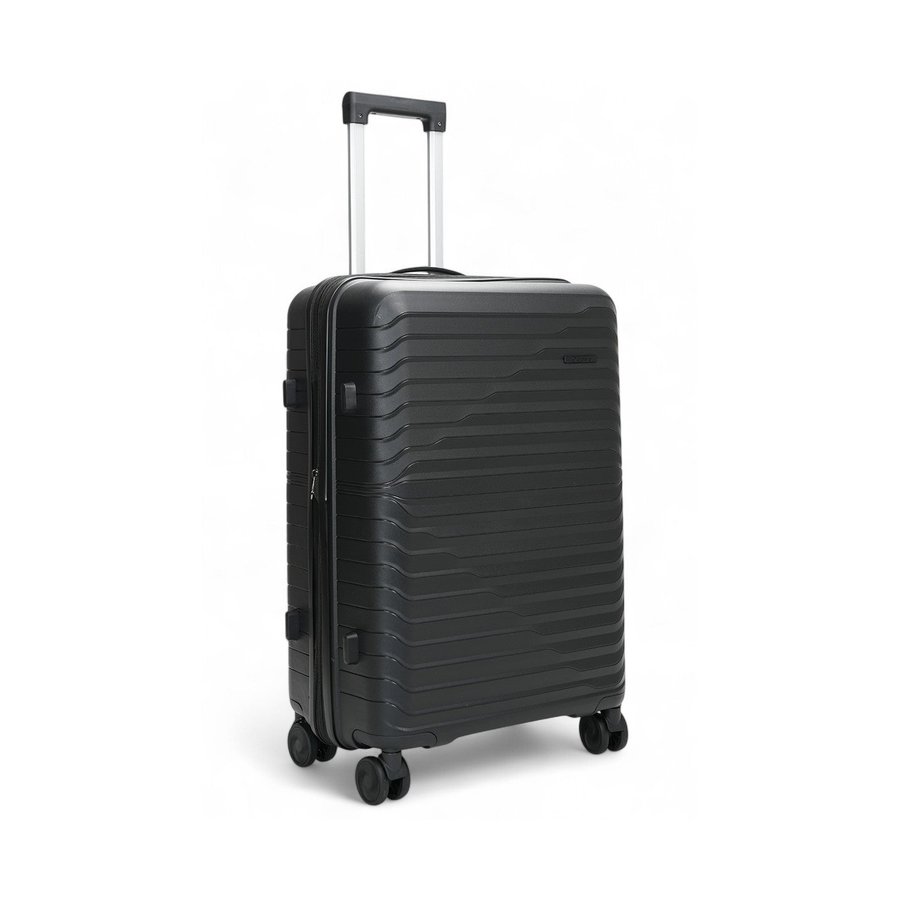 Caselite Summit 56cm & 65cm Hardside Luggage Set Black Black