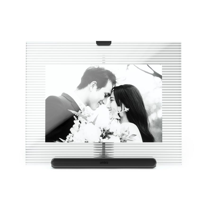 Umbra Flute 10 x 15cm Picture Frame Black Black