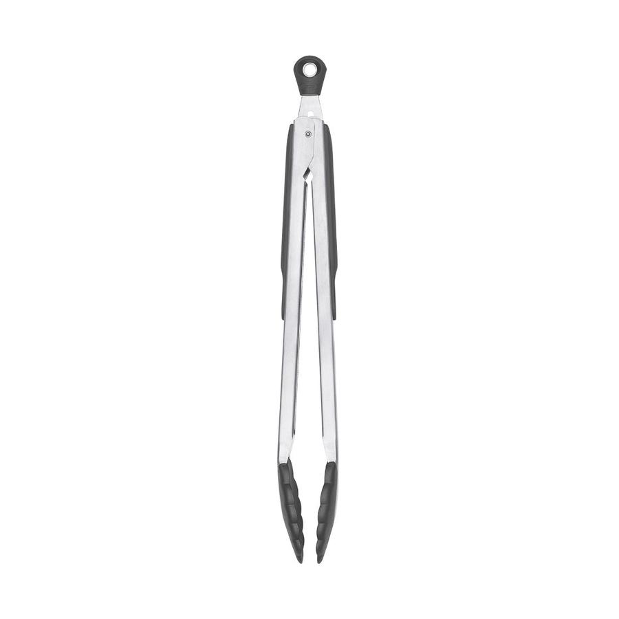 OXO Good Grips 12" Tongs with Nylon Heads Silver Silver