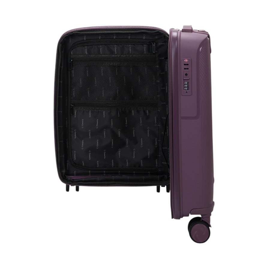 Caselite Aero 56cm Hardside Carry-On Suitcase Purple Purple
