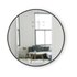 Umbra Hub Circular Wall Mirror (94cm) Black
