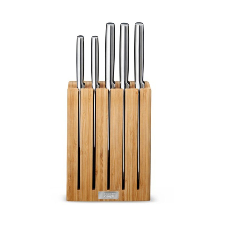 Joseph Joseph Elevate Steel Knives Bamboo 5-Piece Set Bamboo Bamboo