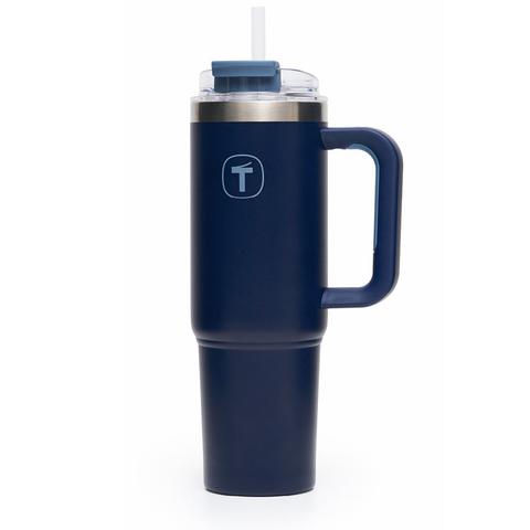 Tupperware Big T Thermal Straw Tumbler 1.1L Nocturnal Sea