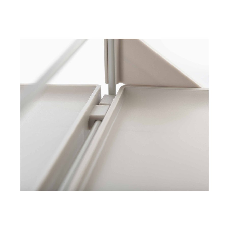 Joseph Joseph Level Plus Large Adjustable Shoe Rack Ecru Ecru