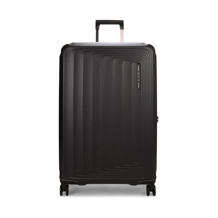 Samsonite Nuon 75cm Hardside Checked Suitcase Matte Graphite Matte Graphite