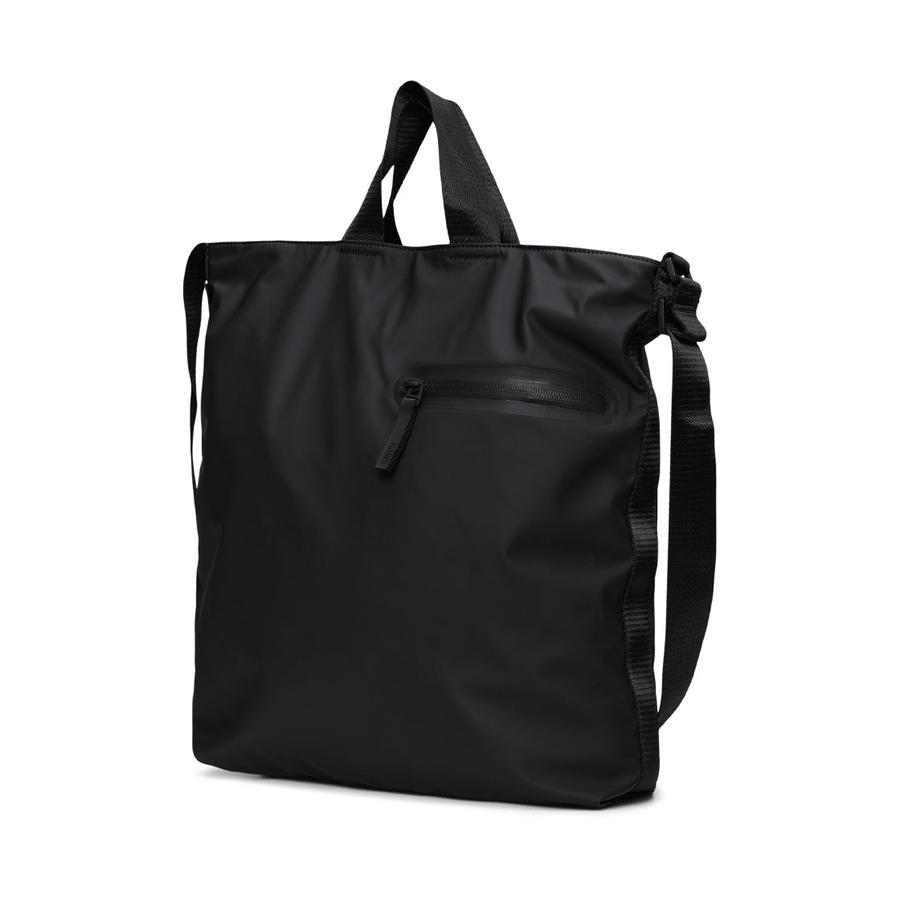 Rains Dash Tote Bag Black Black