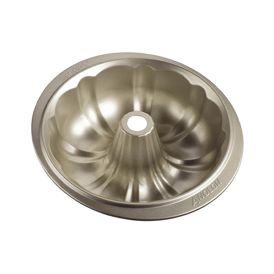 Anolon Ceramic Reinforced 24cm Fluted Cake Ring Silver Silver