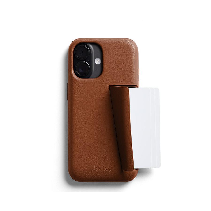 Bellroy iPhone 17 Phone Case - 3 Card Rust Rust