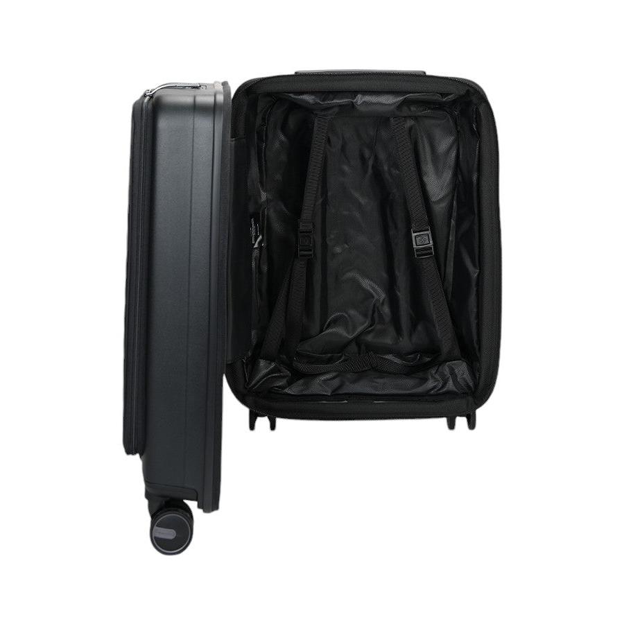 Samsonite Restackd 55cm Easy Access Carry-On Suitcase Black Black