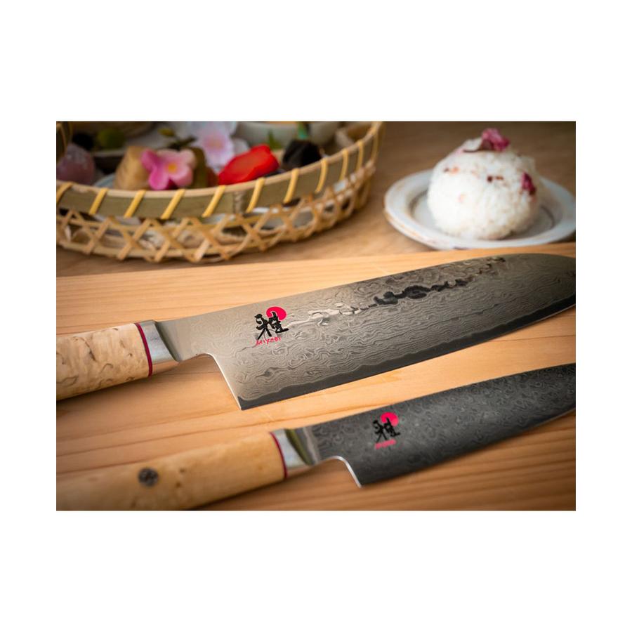 Miyabi Birchwood Santoku & Shotoh Knife Set Natural Natural