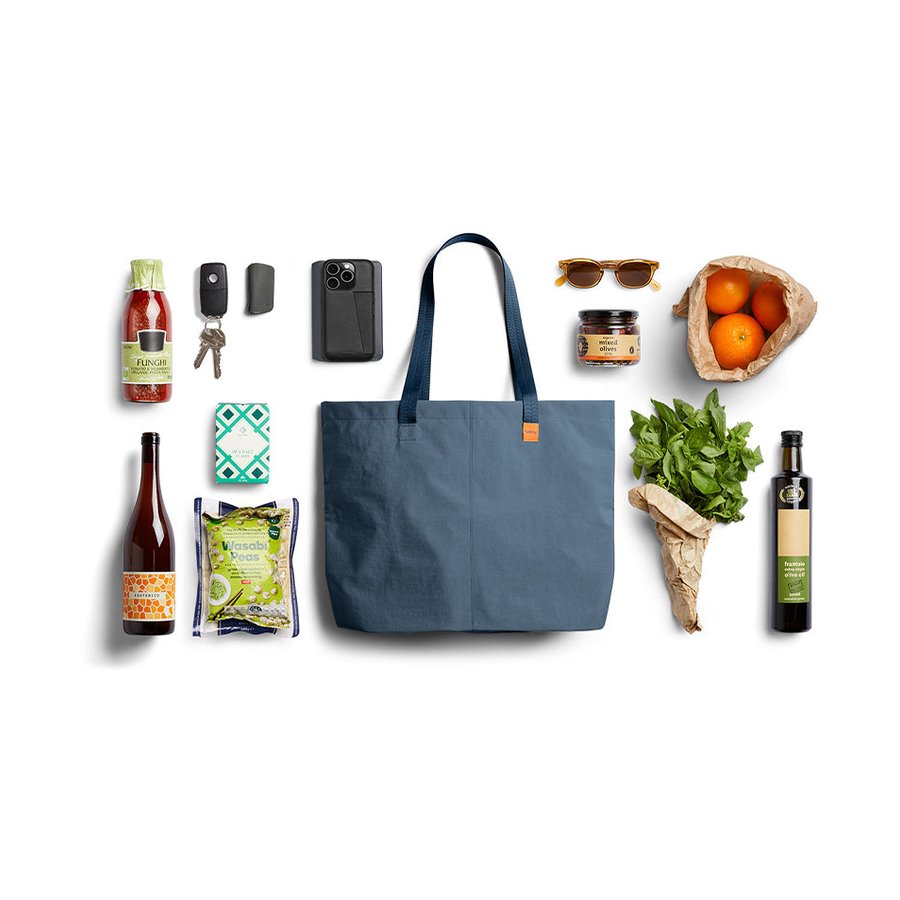 Bellroy Market Tote Blue Steel Blue Steel
