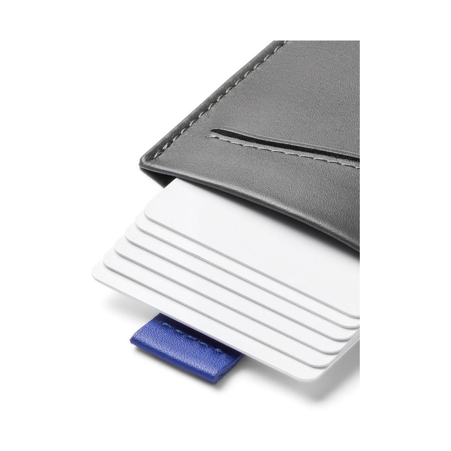 Bellroy Card Sleeve Second Edition Charcoal Cobalt Charcoal Cobalt