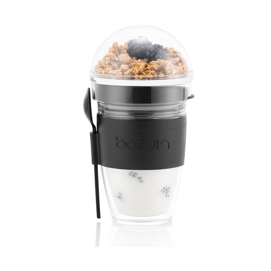 Bodum JoyCup 0.25L Granola Snack Cup Black Black