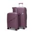 Nomad Journey 56cm & 75cm Hardside Luggage Set Purple
