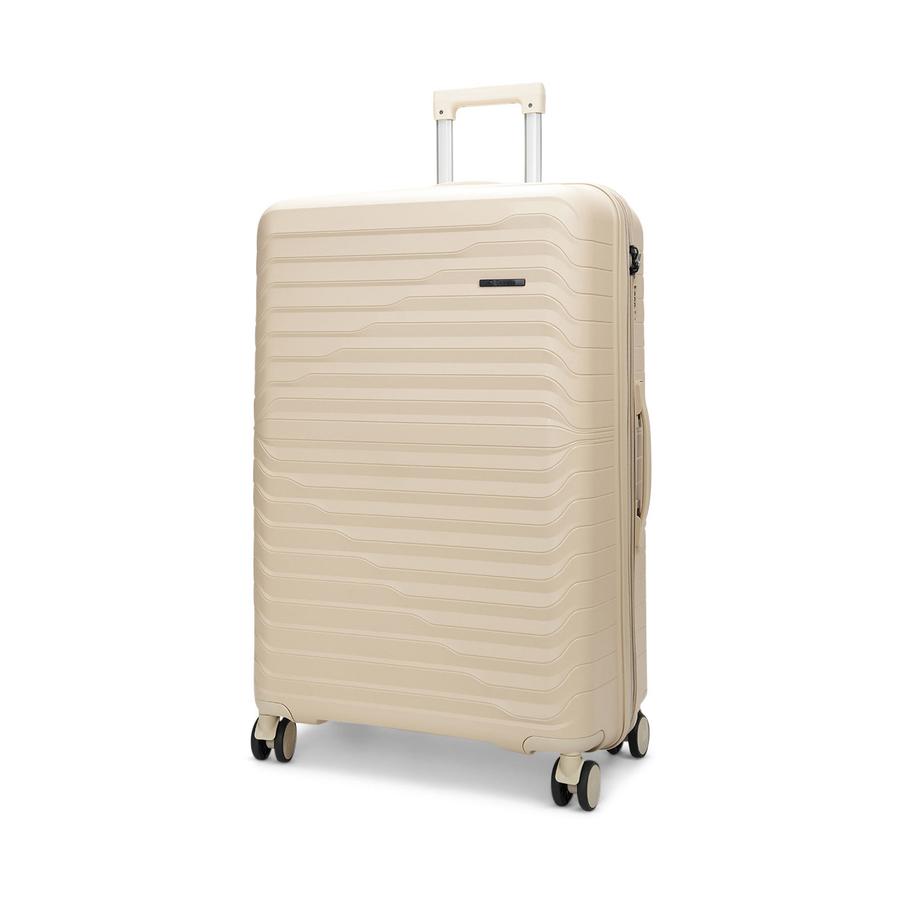Caselite Summit 56cm, 65cm & 75cm Hardside Luggage Set Beige Beige