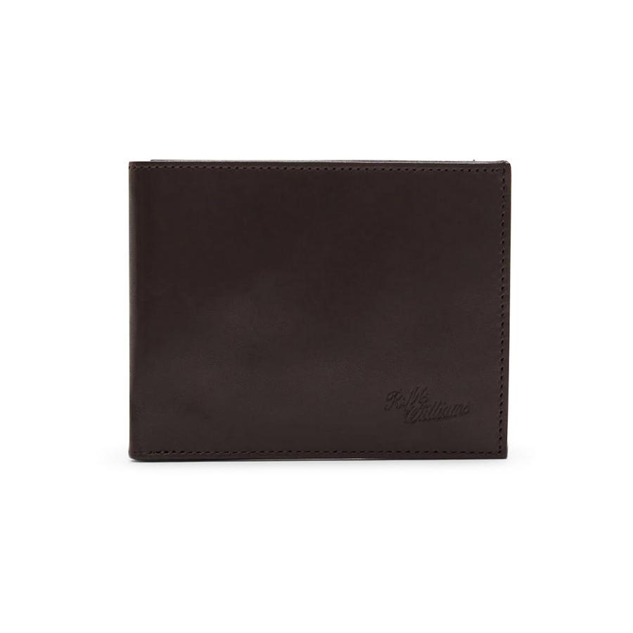 RM Williams Singleton Bifold Wallet Dark Brown Dark Brown