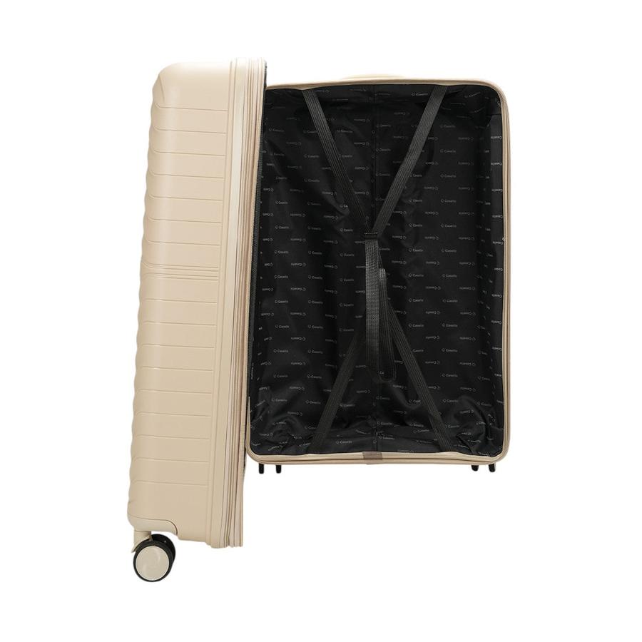 Caselite Summit 56cm, 65cm & 75cm Hardside Luggage Set Beige Beige