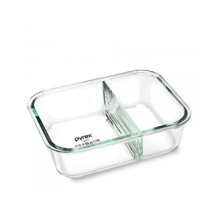 Pyrex Meal Prep 1.38L Storage Container Clear Clear