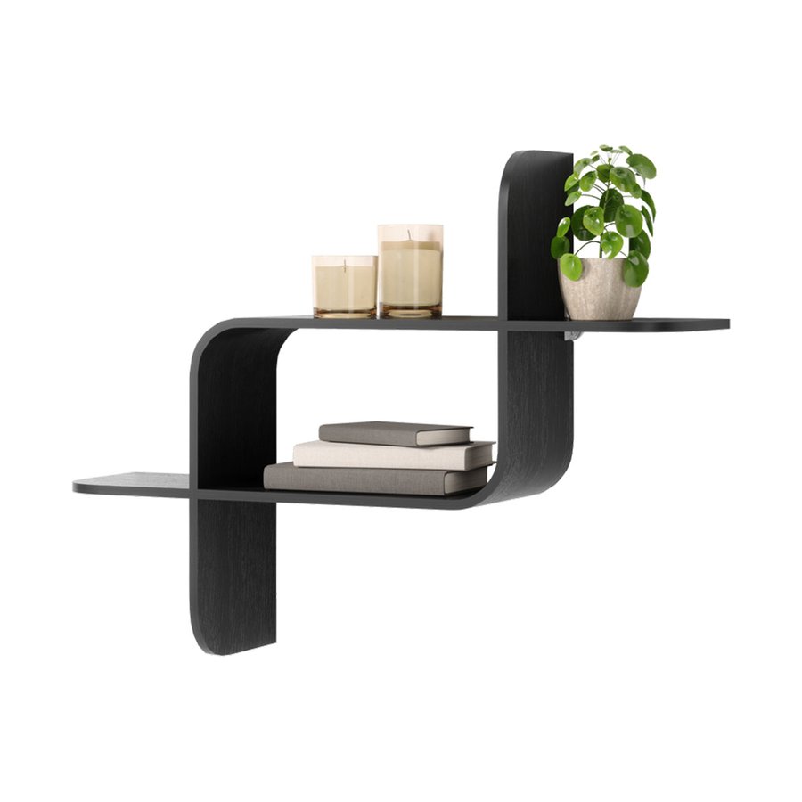 Umbra Montage Shelf Black Black