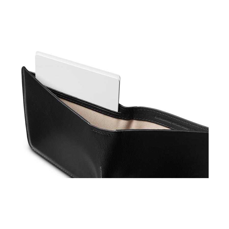 Bellroy RFID Hide & Seek LO Premium Leather Wallet Black Black