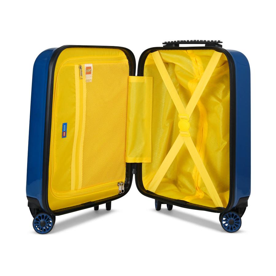 Lego Play Date 46cm Kids Carry-On Hardside Suitcase Navy Navy