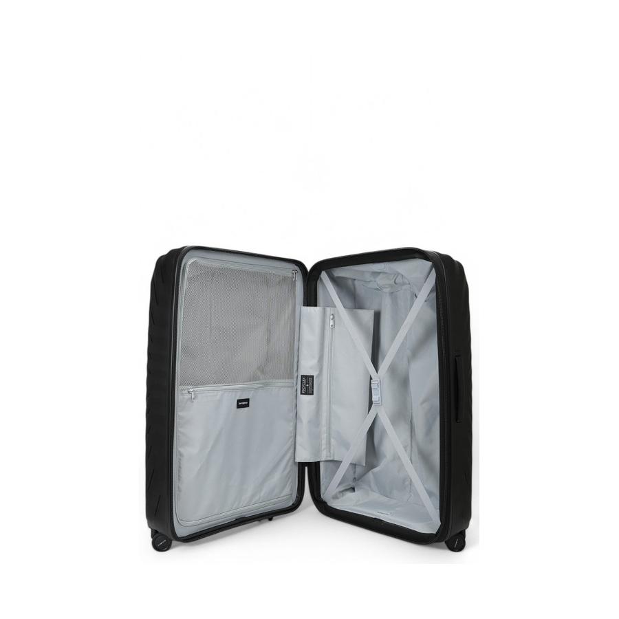 Samsonite Octolite Neo 81cm Hardside Checked Suitcase Black Black