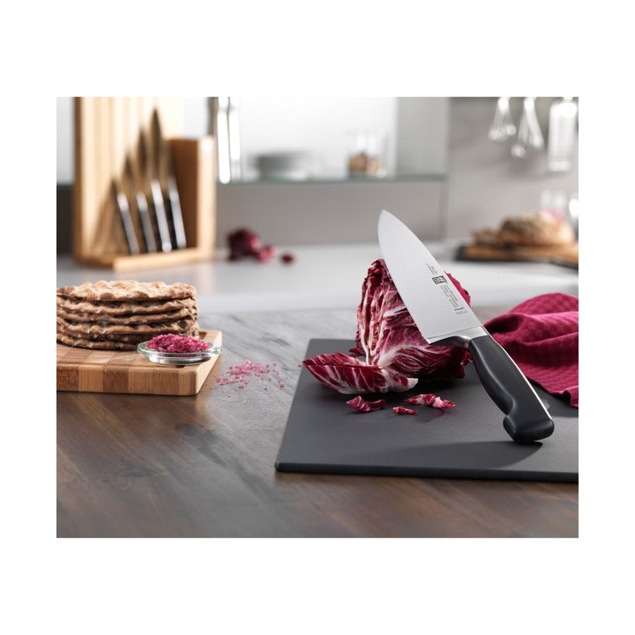 Zwilling Four Star 20cm Chef's Knife Black Black