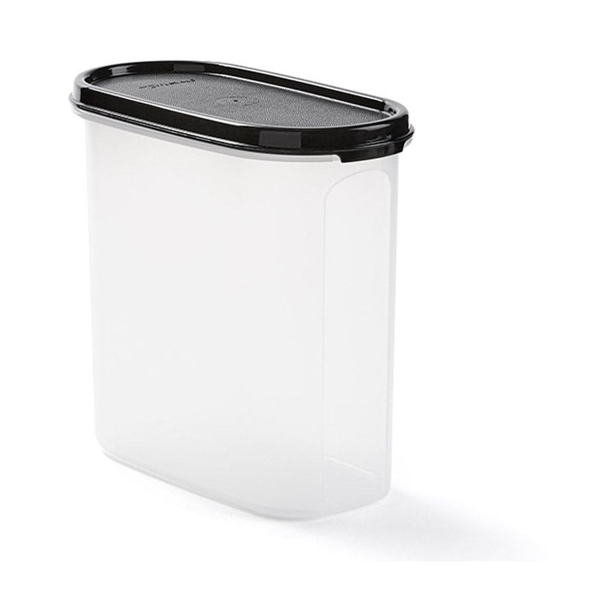 Tupperware Modular Mates Oval #3 Black Black