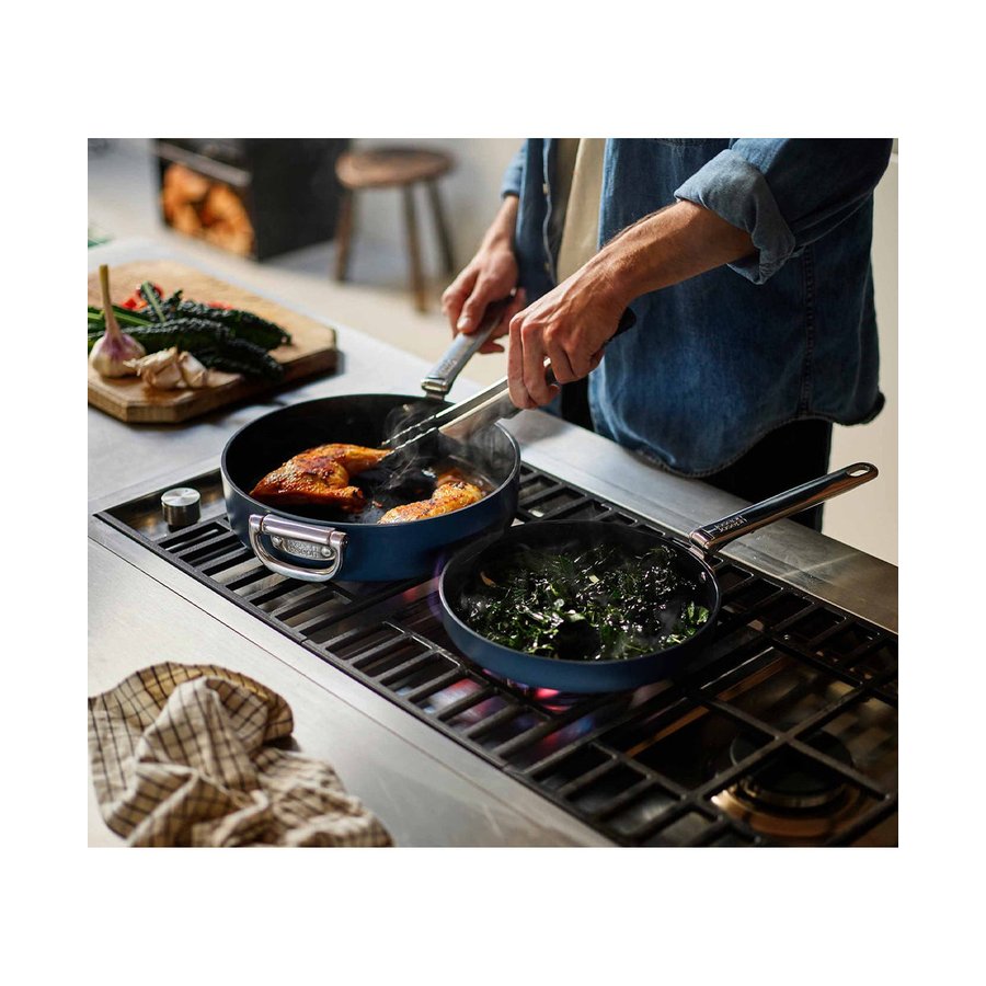 Joseph Joseph Space 30cm Non-Stick Frying Pan Midnight Blue Midnight Blue