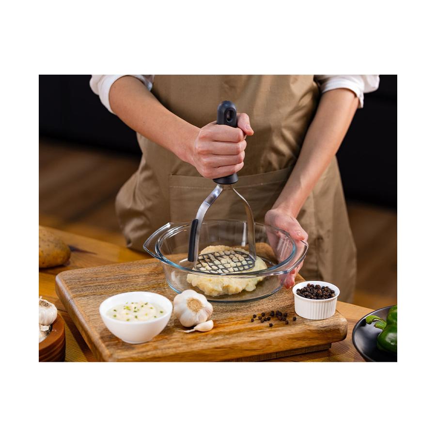 Zyliss Potato Masher Silver/Grey Silver/Grey