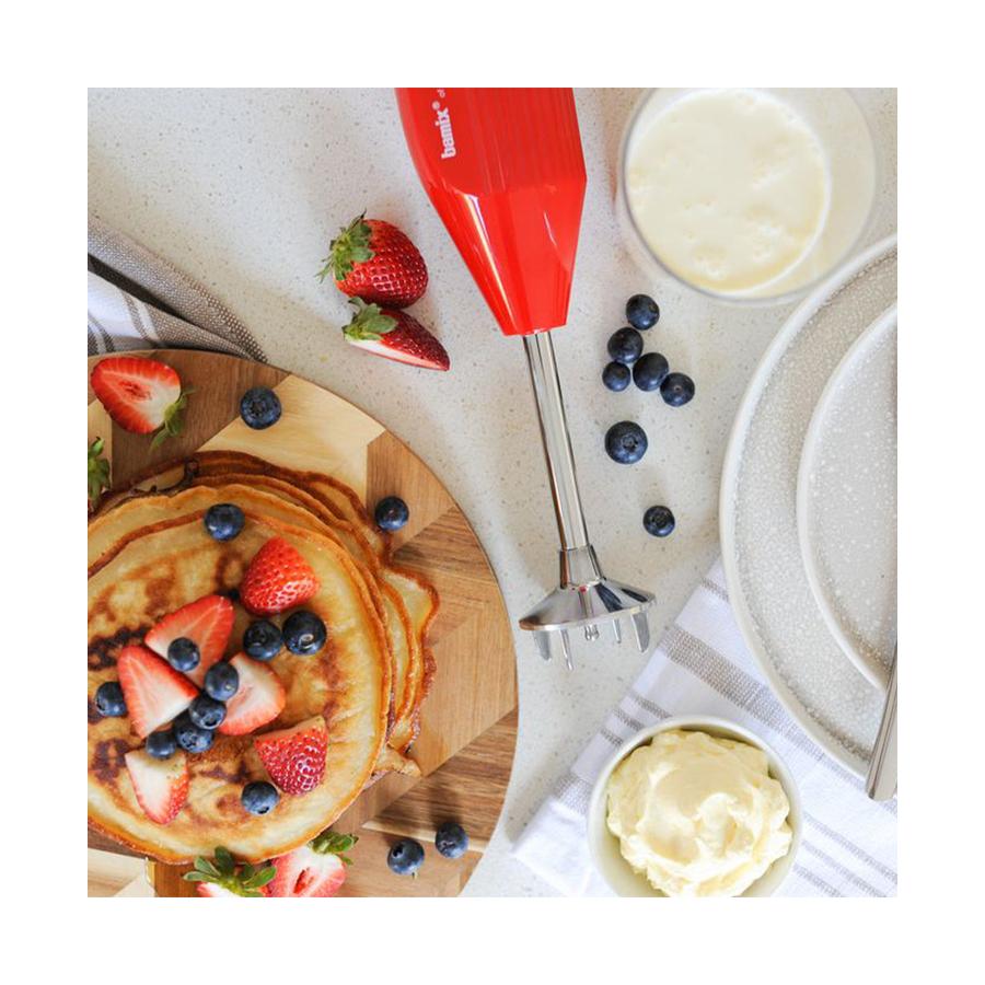 Bamix Mono 140W Immersion Blender Red Red