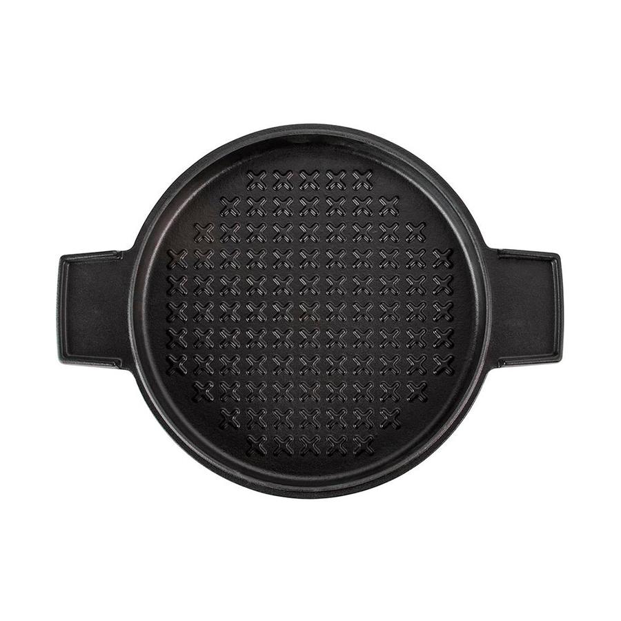 Stanley Rogers Cast Iron 24cm (3.5L) French Oven Grill Duo Bordeaux Bordeaux