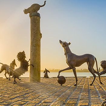 Hairy Maclary Sculptures