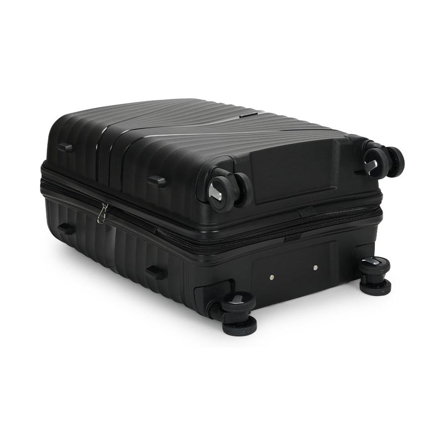 Nomad Aspire 55cm & 65cm Hardside Luggage Set Black Black