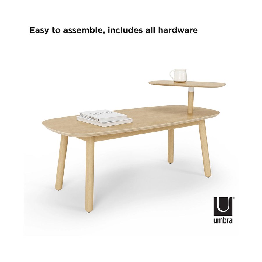 Umbra Swivo Coffee Table Natural Natural