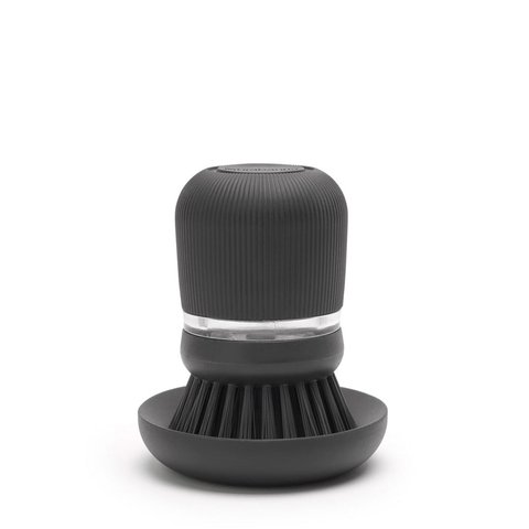 Brabantia Soap Dispensing Dish Brush Dark Grey