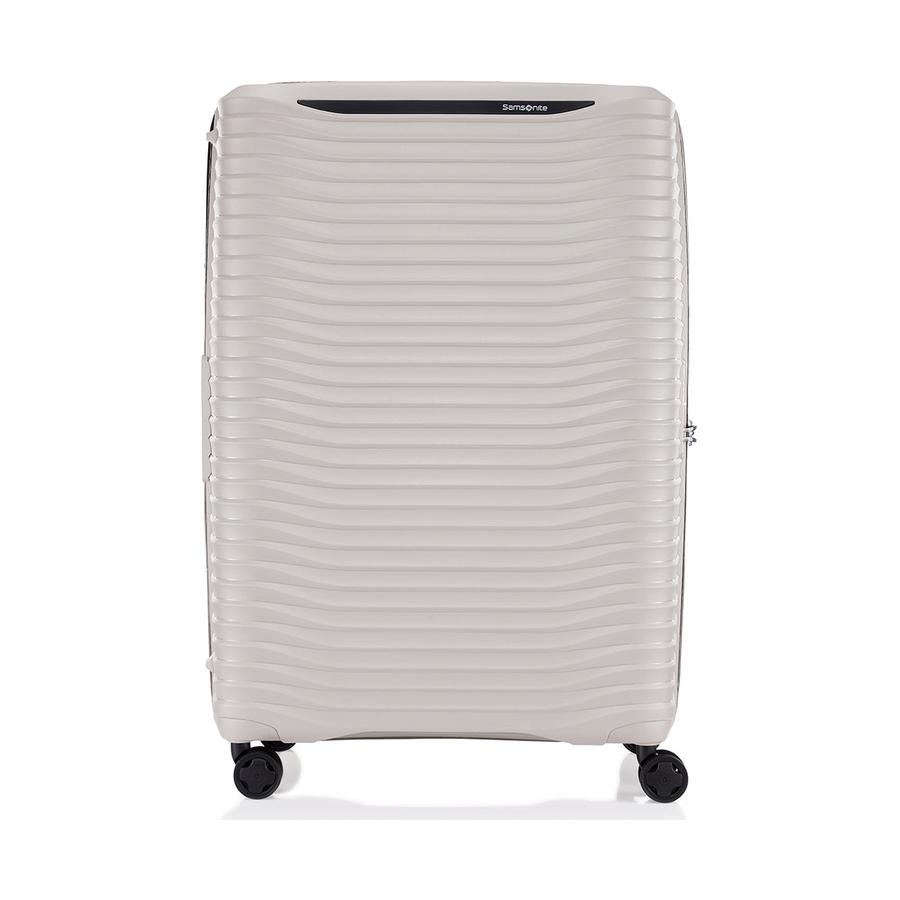 Samsonite Upscape 81cm Hardside Checked Suitcase Stone Grey Stone Grey