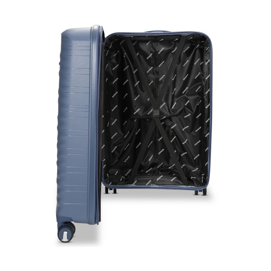 Nomad Discover 75cm Hardside Checked Suitcase Navy Navy