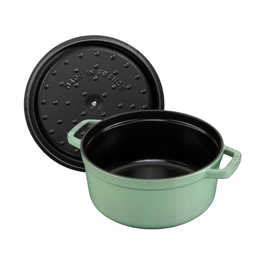 Staub 24cm (3.8L) Round Cocotte Sage Sage