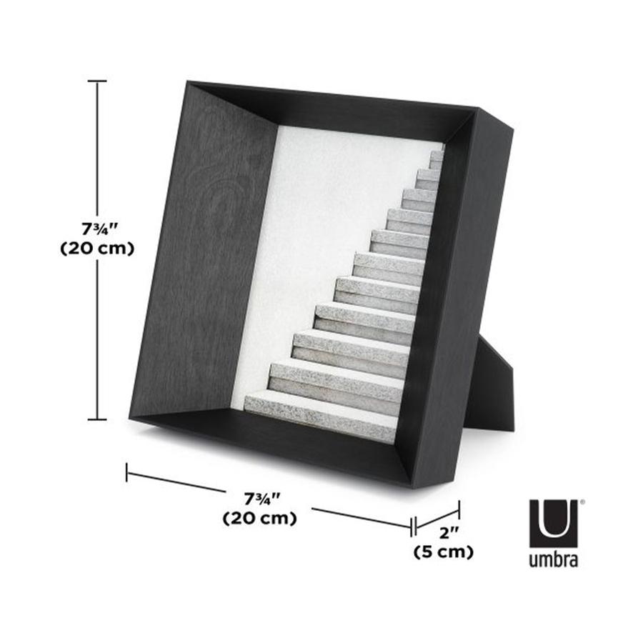 Umbra Lookout Picture Frame (13cm x 18cm) Black Black