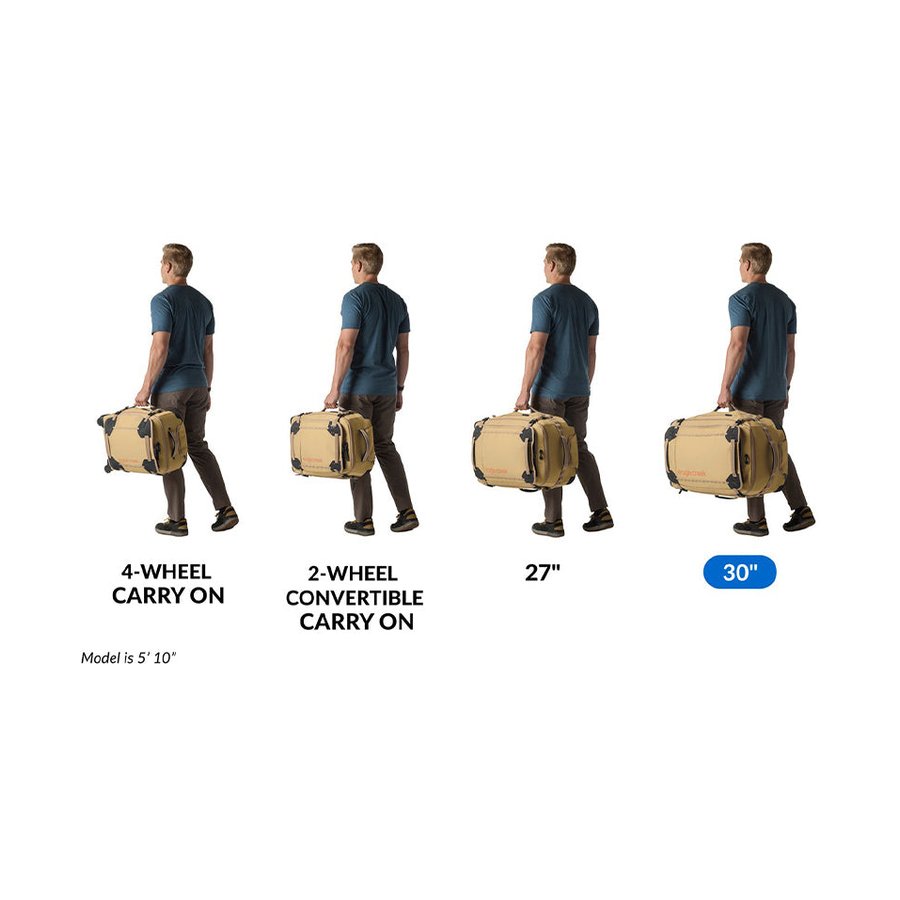 Eagle Creek Gear Warrior XE 73cm Checked Suitcase Black Black