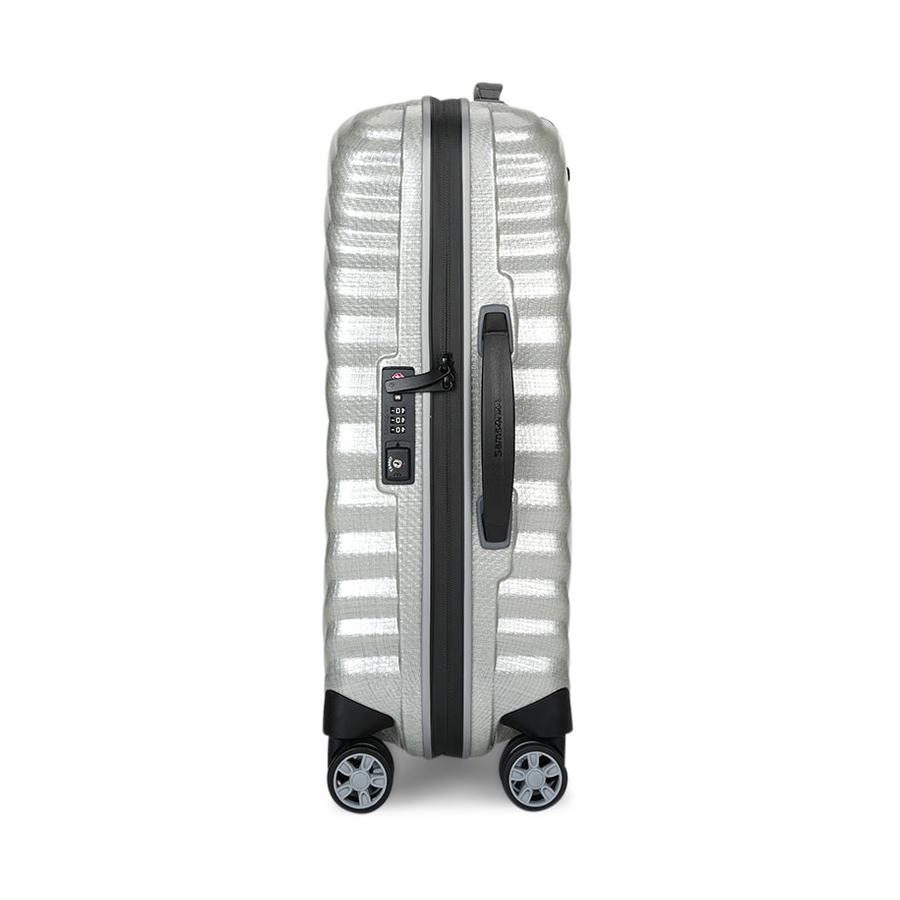 Samsonite Lite-Shock Sport 55cm CURV Carry-On Suitcase Silver Silver